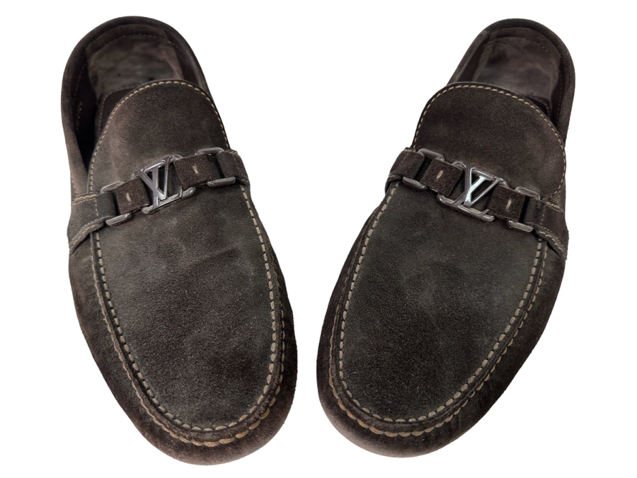 Louis Vuitton Men's Leather Shoes Size 12 [CR]