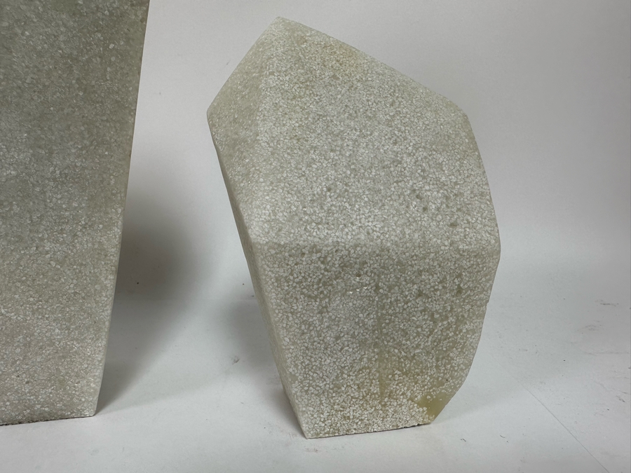 Faux Marble Arteriors Nerine Sculptures, Set Of 3 7H To 13.5H [CR] Retails $580 [Photo 6]