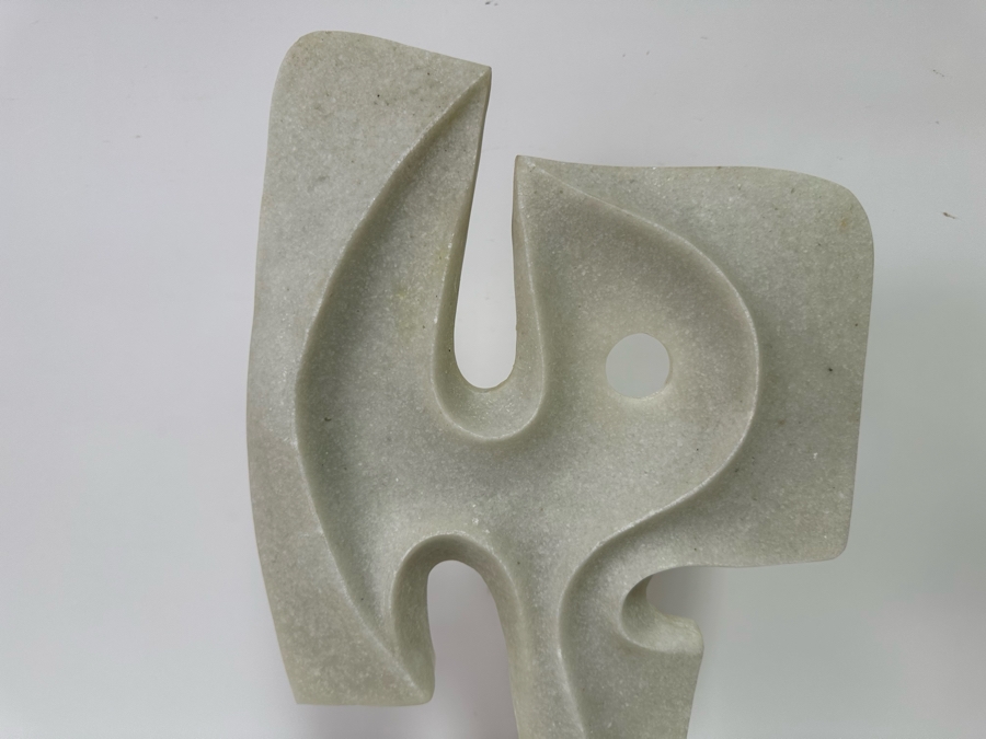 Faux Marble Maeve Abstract Sculpture By Arteriors 14.5W X 24.5H [CR] Retails $750 [Photo 5]