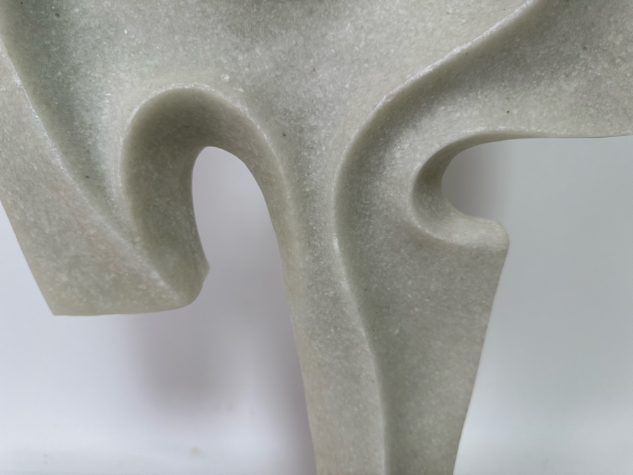 Faux Marble Maeve Abstract Sculpture By Arteriors 14.5W X 24.5H [CR] Retails $750 [Photo 7]