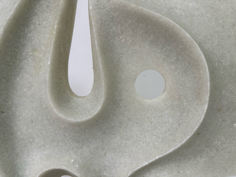 Faux Marble Maeve Abstract Sculpture By Arteriors 14.5W X 24.5H [CR] Retails $750 [Photo 6]