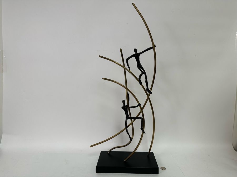 Up Swing Metal Sculpture By Global Views 12.5W X 6D X 30H [CR] Retails $448 [Photo 3]