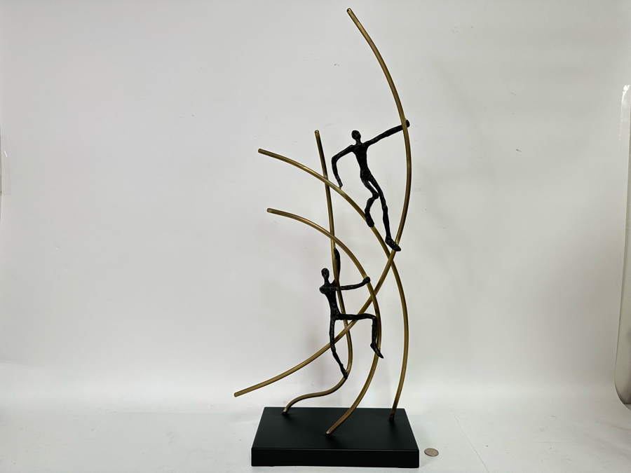 Up Swing Metal Sculpture By Global Views 12.5W X 6D X 30H [CR] Retails $448 [Photo 2]