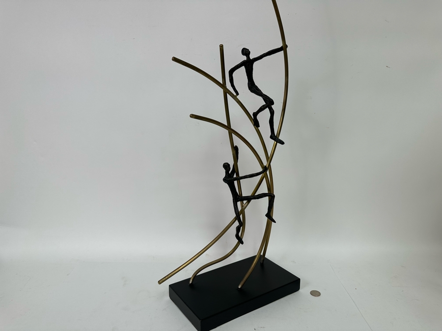 Up Swing Metal Sculpture By Global Views 12.5W X 6D X 30H [CR] Retails $448 [Photo 7]