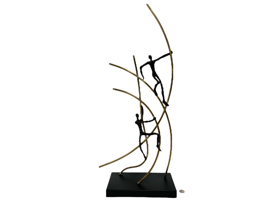 Up Swing Metal Sculpture By Global Views 12.5W X 6D X 30H [CR] Retails $448 [Photo 1]