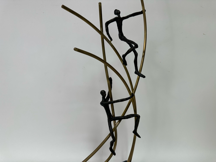 Up Swing Metal Sculpture By Global Views 12.5W X 6D X 30H [CR] Retails $448 [Photo 6]