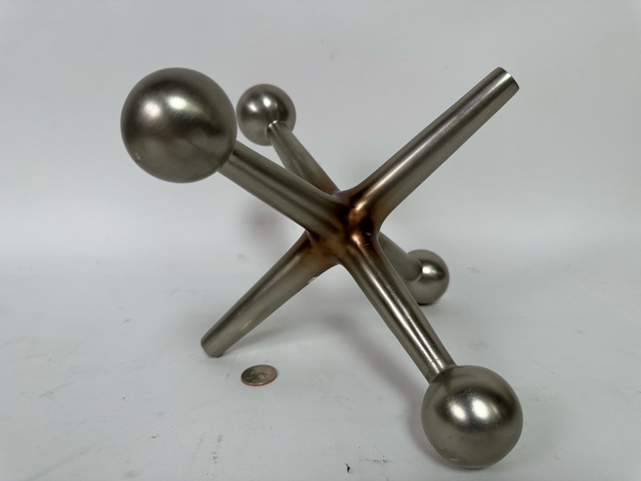 Metal Jack Sculpture 9.5W X 7.5H [CR] [Photo 4]