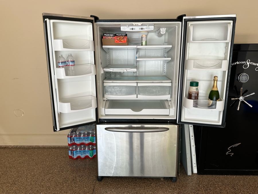 Maytag Stainless Steel Refrigerator Model MFD2560HES 36W X 33D X 70H Retails $2,300 [Photo 4]