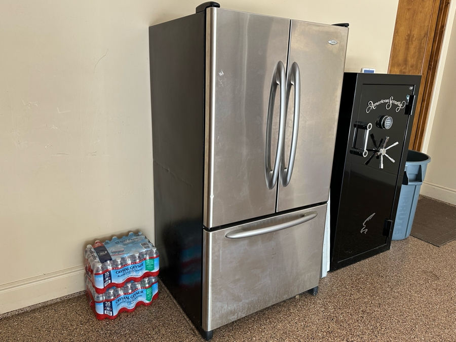 Maytag Stainless Steel Refrigerator Model MFD2560HES 36W X 33D X 70H Retails $2,300 [Photo 2]