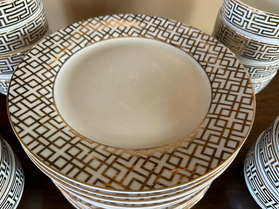 Soiree Porcelain Dinnerware From Z Gallerie 10.5R And 5.5R [CR] [Photo 5]