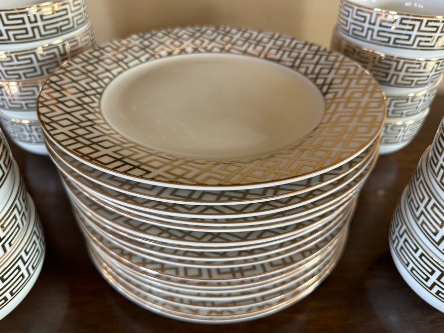 Soiree Porcelain Dinnerware From Z Gallerie 10.5R And 5.5R [CR] [Photo 4]
