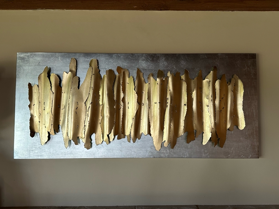 Uttermost Lev Gold Metal Wall Art Decor By Grace Feyock 55W X 3D X 24H