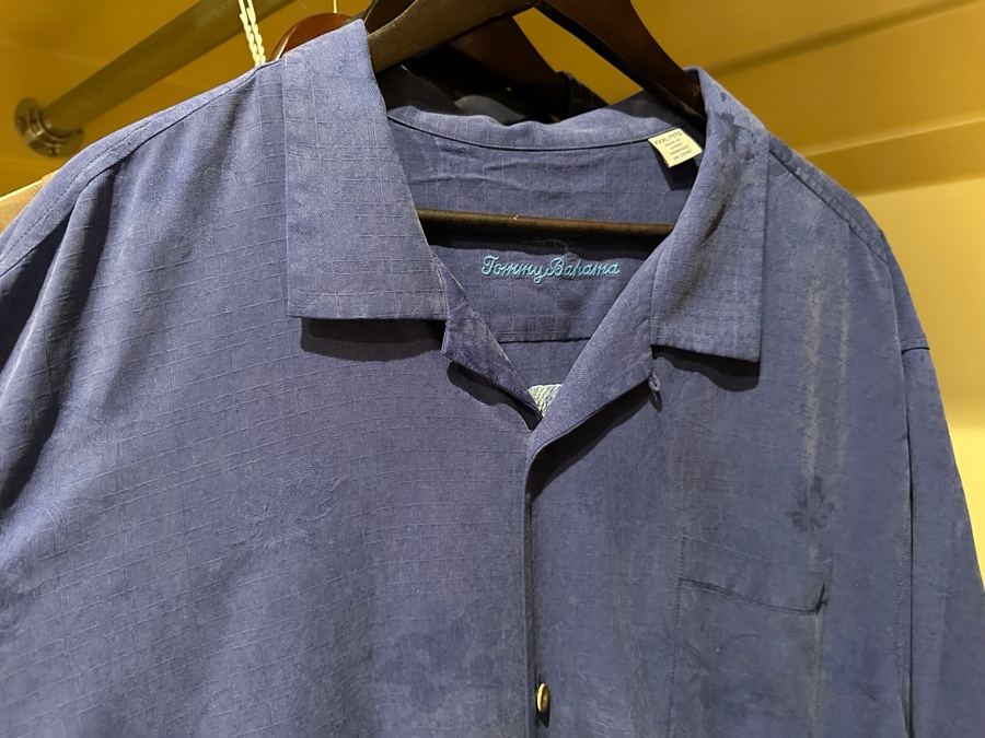 21 Tommy Bahama Shirts And 1 Tommy Bahama Jacket Mostly XXL And XXXL [CR] Retail Value Over $2,000 - See Photos [Photo 22]