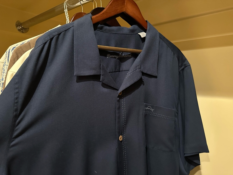 21 Tommy Bahama Shirts And 1 Tommy Bahama Jacket Mostly XXL And XXXL [CR] Retail Value Over $2,000 - See Photos [Photo 21]