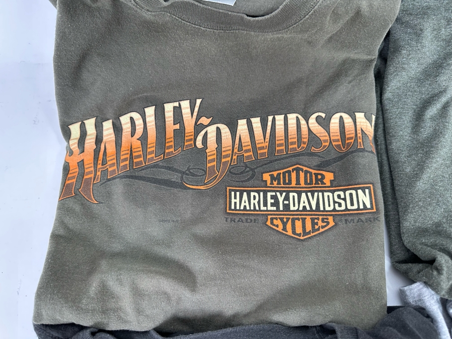 Four Harley-Davidson T-Shirts (3) Long Sleeve Size 3XL [CR] [Photo 4]