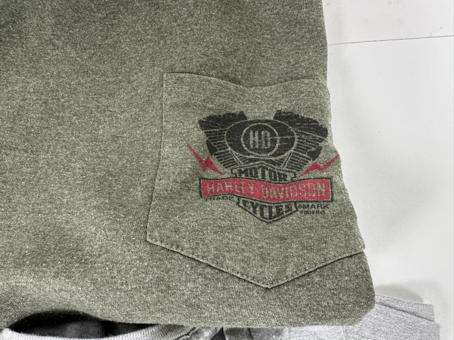 Four Harley-Davidson T-Shirts (3) Long Sleeve Size 3XL [CR] [Photo 8]