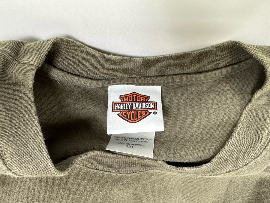Four Harley-Davidson T-Shirts (3) Long Sleeve Size 3XL [CR] [Photo 5]