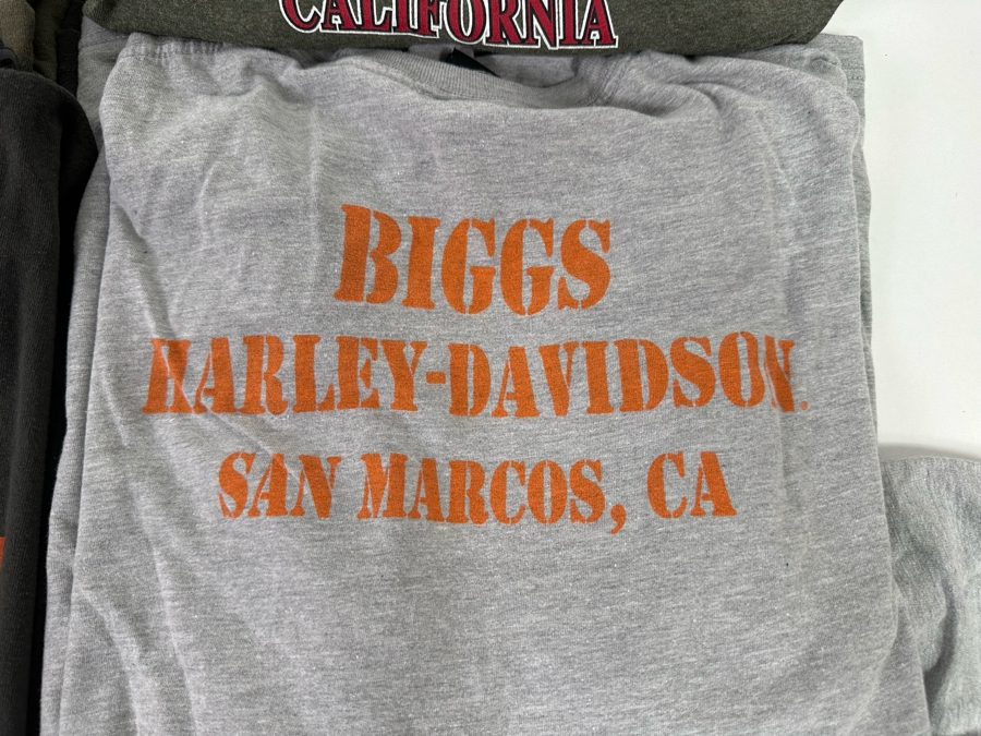 Four Harley-Davidson T-Shirts (3) Long Sleeve Size 3XL [CR] [Photo 15]