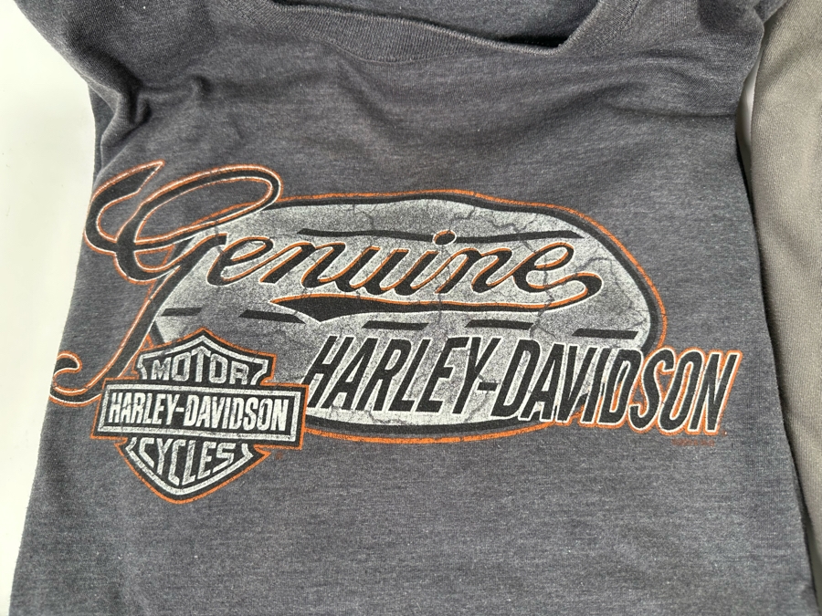 Five Harley-Davidson T-Shirts (2) Long Sleeve Size 3XL [CR] [Photo 8]