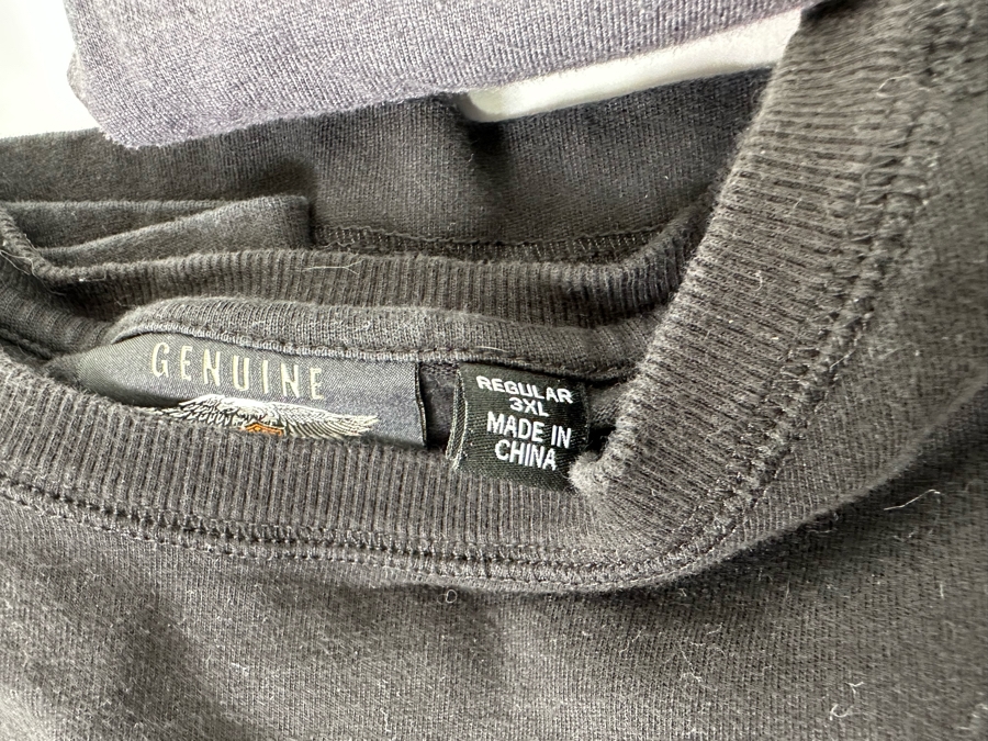 Five Harley-Davidson T-Shirts (2) Long Sleeve Size 3XL [CR] [Photo 9]