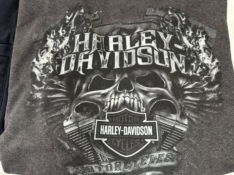Four Harley-Davidson T-Shirts (2) Long Sleeve Size 2XL [CR] [Photo 6]