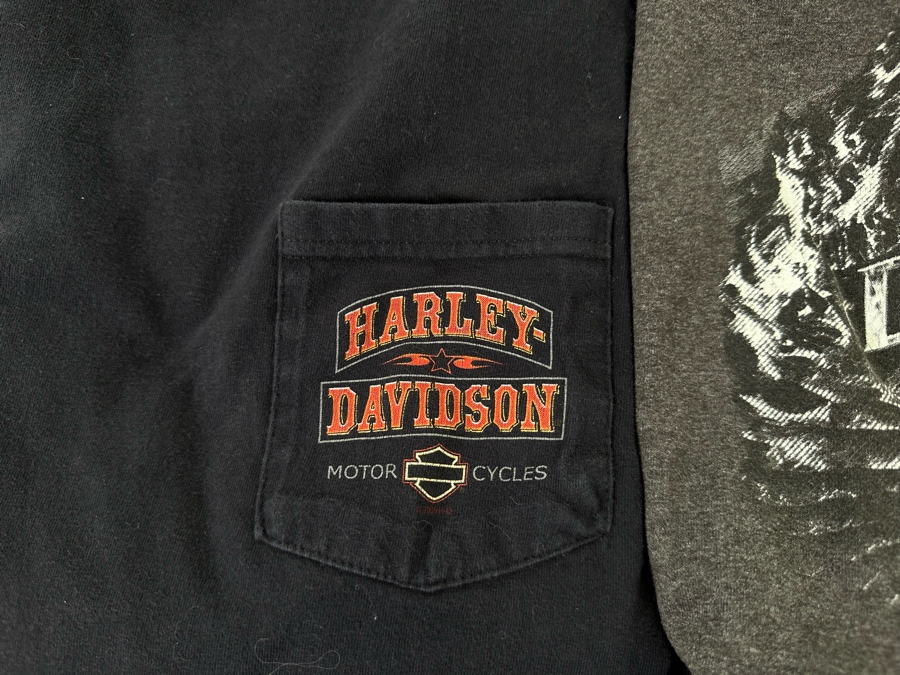 Four Harley-Davidson T-Shirts (2) Long Sleeve Size 2XL [CR] [Photo 7]