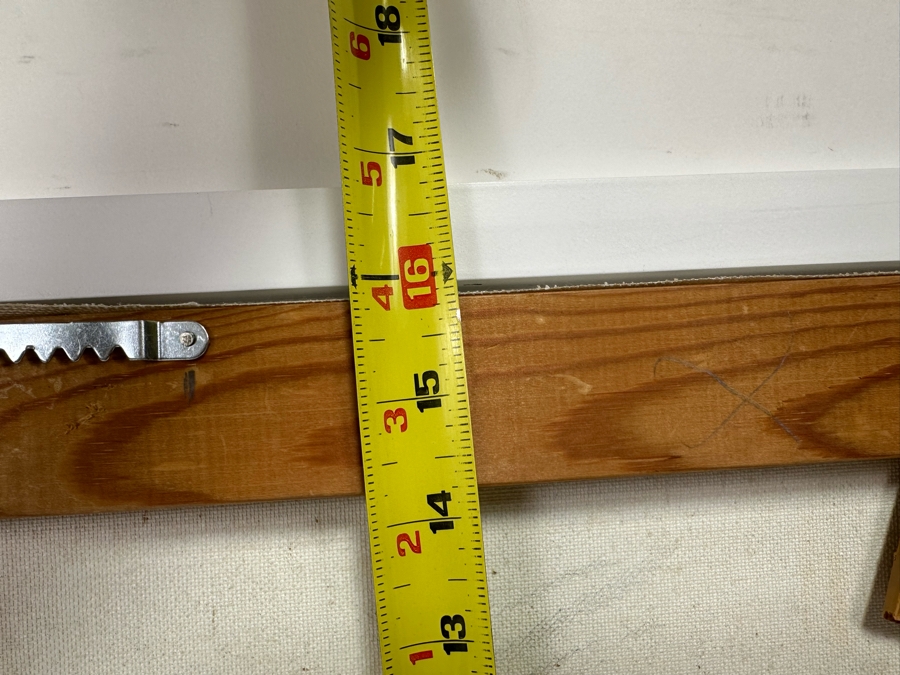 Charles M. Jones (1923-2008, United Kingdom) Original Folk Art Painting Victoria Park Bye Laws 20 X 16 Framed 22 X 18 [CA] [Photo 14]