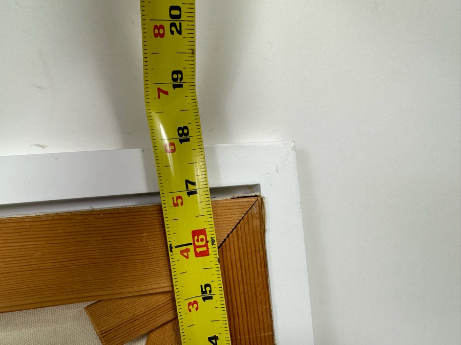 Charles M. Jones (1923-2008, United Kingdom) Original Folk Art Painting Of Carnival Fair 20 X 16 Framed 22 X 18 [CA] [Photo 16]