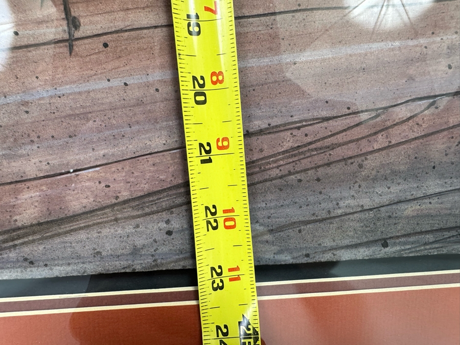 Original Benson Halwood Navajo Painting 13 X 23 Framed 22.5 X 32 [CA] [Photo 17]