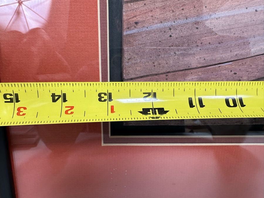 Original Benson Halwood Navajo Painting 13 X 23 Framed 22.5 X 32 [CA] [Photo 15]