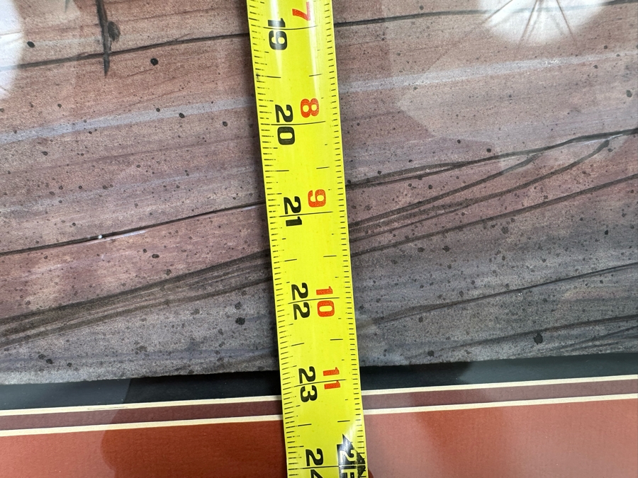 Original Benson Halwood Navajo Painting 13 X 23 Framed 22.5 X 32 [CA] [Photo 16]