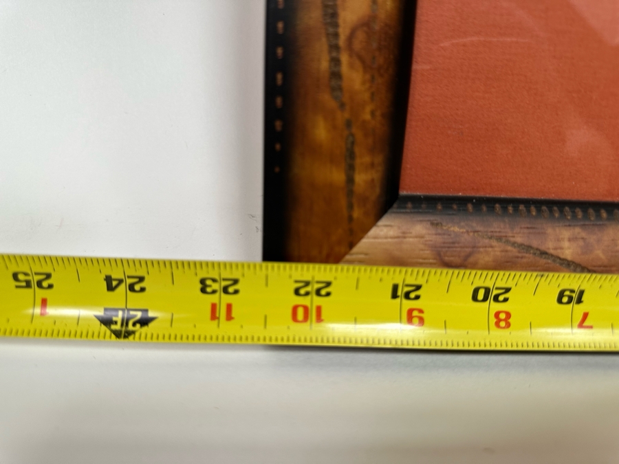 Original Benson Halwood Navajo Painting 13 X 23 Framed 22.5 X 32 [CA] [Photo 18]