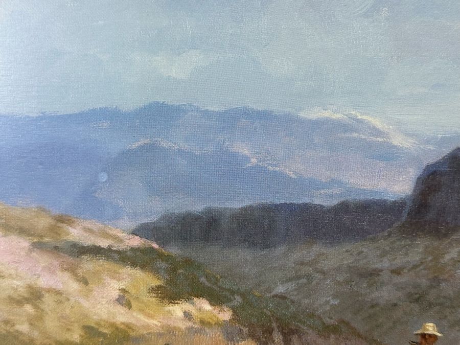 Olaf Wieghorst Hand Signed Limited Edition Print Titled 'Roundup Riders' Numbered 13 Of 1500 27 X 21 Framed 36 X 29 [CA] [Photo 10]