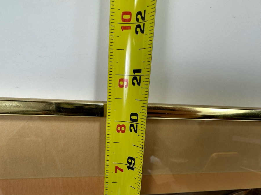 Original Embossed Copper Mid Century Still Life Artwork Signed Hidalgo 27 X 15 Framed 32 X 20 [CA] [Photo 21]