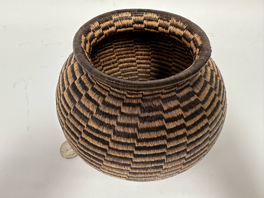 Wounaan Rainforest Baskets Of The Darien 5W X 5H [CA] Retails $360 [Photo 7]