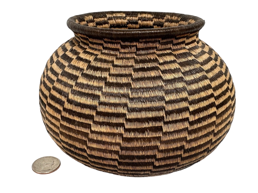 Wounaan Rainforest Baskets Of The Darien 5W X 5H [CA] Retails $360 [Photo 1]