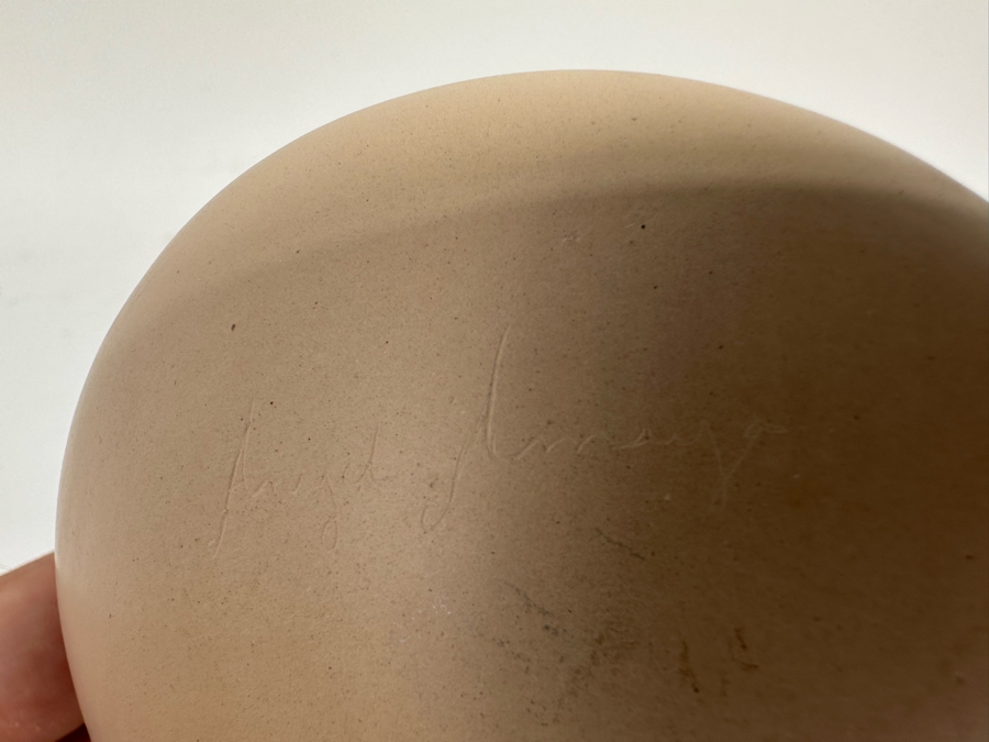 Pair Of Signed Pots Including, On Left, Mata Ortiz Native American Polychrome Pottery Jar By Angel Amayo 4W X 2H [CA] [Photo 15]