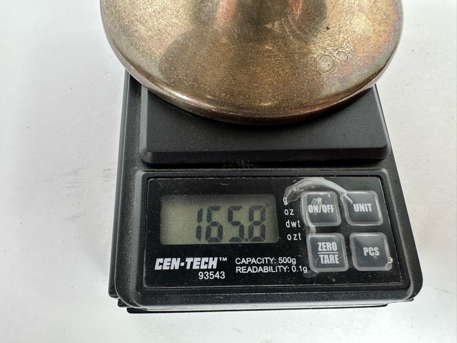 Sterling Silver Footed Repousse Dish By Stieff 5.5W X 4H 165.8g [CA] [Photo 10]