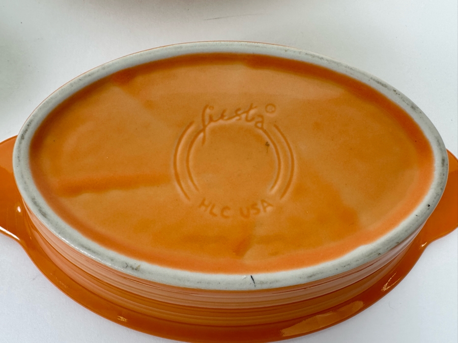 Set Of Four Fiestaware Small Oval Baker Casserole Dishes [CA] [Photo 8]