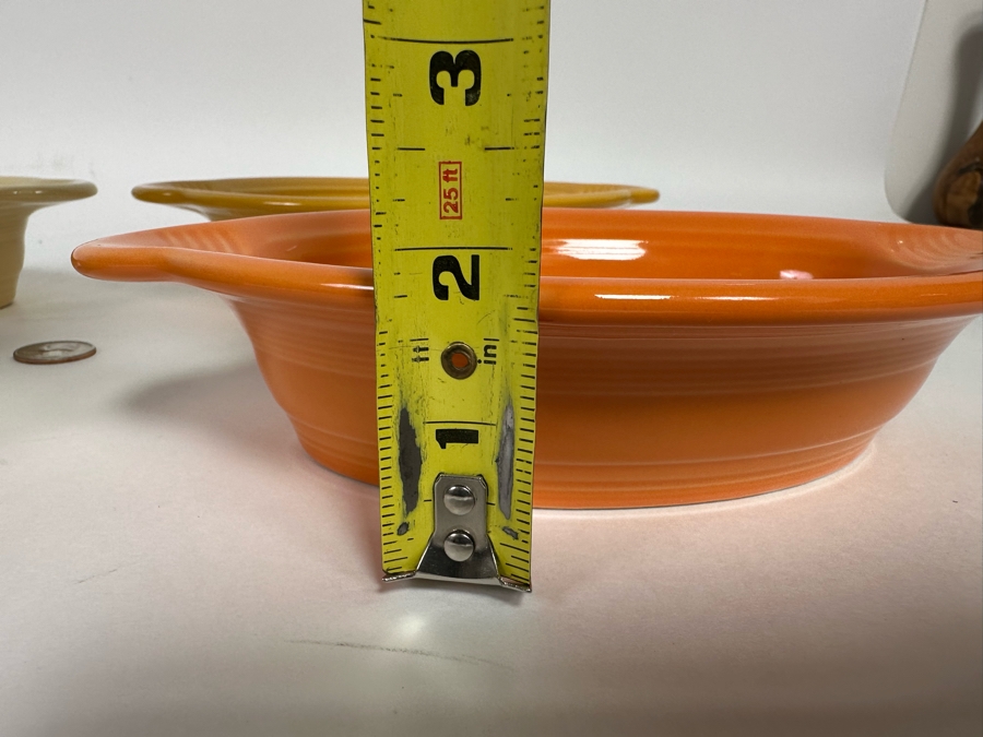 Set Of Four Fiestaware Small Oval Baker Casserole Dishes [CA] [Photo 11]