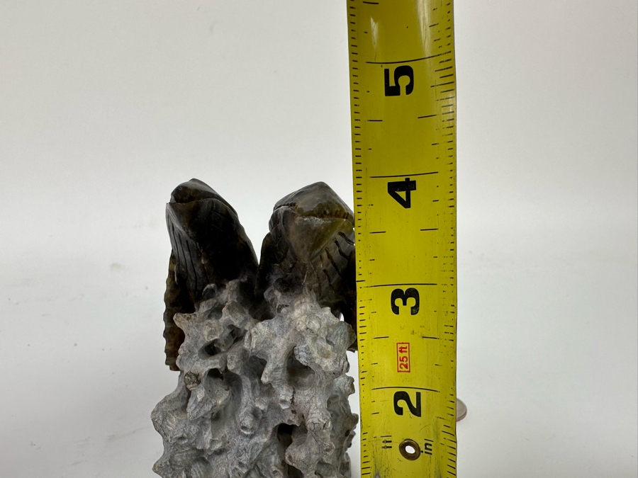 Carved Whales Stone Sculpture Figurine 2W X 2D X 4H [CA] [Photo 11]