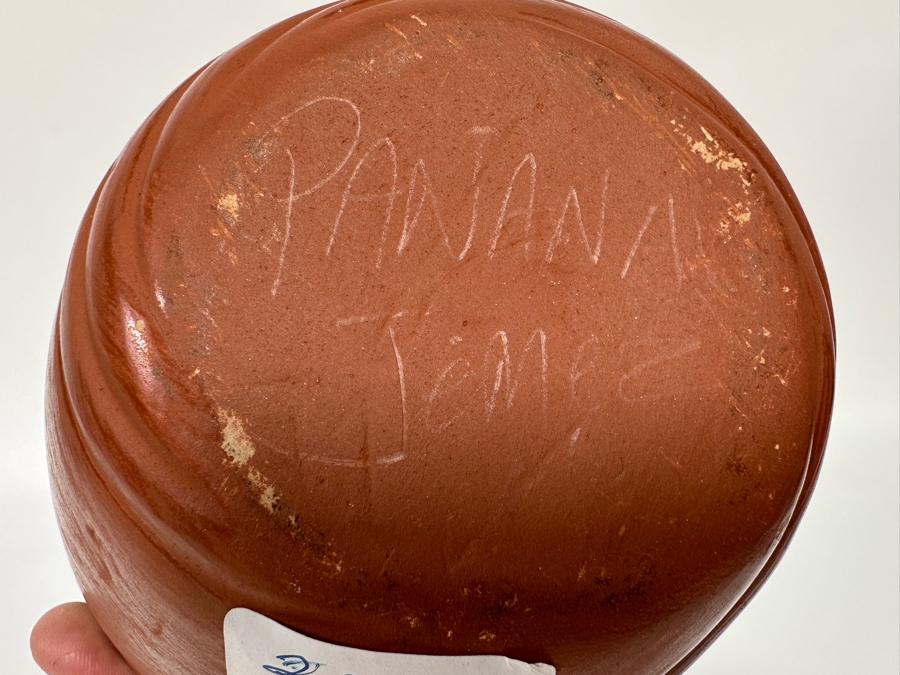 Signed Native American Jemez Wedding Vase 8W X 5D X 12H [CA] Retails $280 [Photo 7]