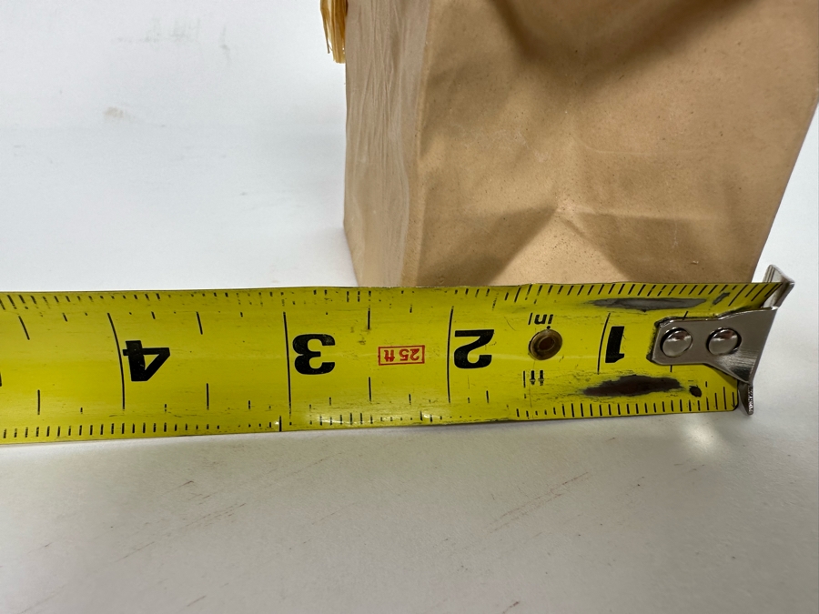 Harvey Craft Paper Bag Ceramic Vase By Michel Harvey 4W X 2.5D X 7H [CA] [Photo 10]