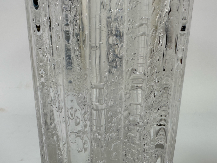 Willy Johansson For Hadeland Norway Art Glass Atlantic Vase Signed 4.25W X 8.5H [CA] [Photo 8]