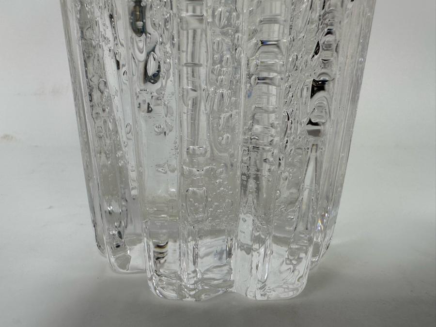 Willy Johansson For Hadeland Norway Art Glass Atlantic Vase Signed 4.25W X 8.5H [CA] [Photo 7]