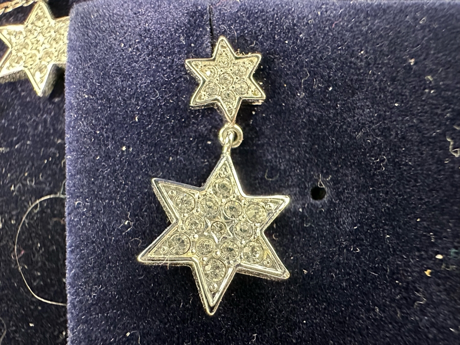 Swarovski Star Necklace With Matching Earrings [CA] [Photo 8]