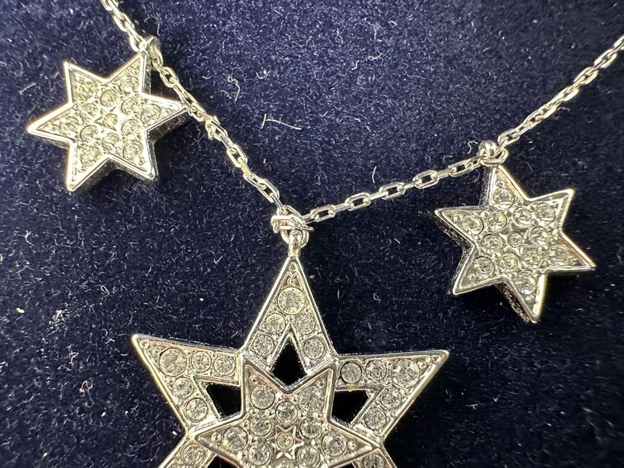 Swarovski Star Necklace With Matching Earrings [CA] [Photo 7]