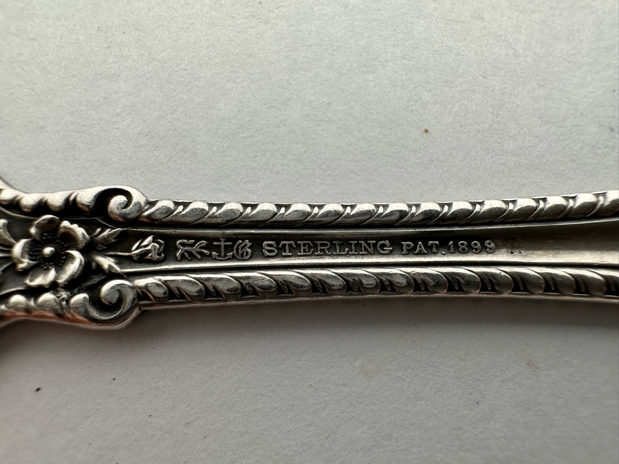 Pair Of Antique English Sterling Silver Knives 45g [CA] [Photo 6]