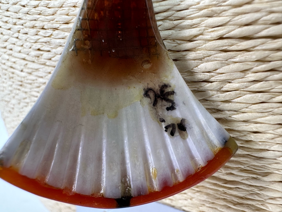 Native American Sterling Silver Inlaid Stone Pendant 20' Necklace With Earrings [CA] [Photo 10]
