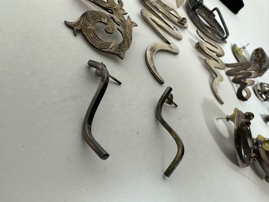 Sterling Silver Jewelry Lot - See Photos 135.7g [CA] [Photo 21]